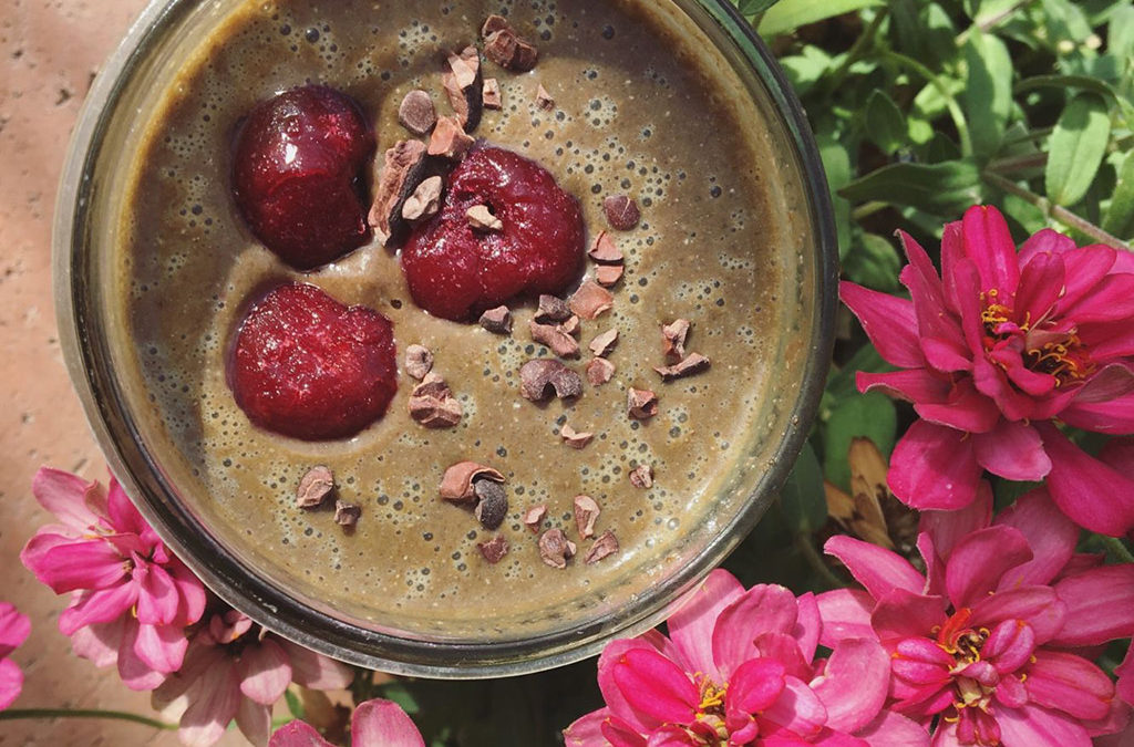 Chocolate-Covered Chia Smoothie